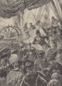 Embarque (litho) de William Heysham Overend