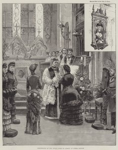 Batismo do Duque Infantil de Albany na Igreja Esher