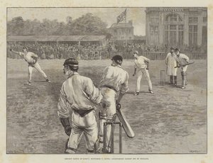 Cricket Match no Lord&39;s, Middlesex v Notts, Shrewsbury pego por Phillips
