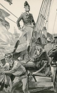 Lord Cochrane Sinais de Assistência para Atacar a Frota Francesa
