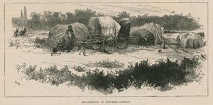 Esboços da Vida Cigana; Acampamento em Mitcham Common