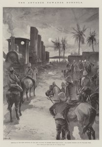 O avanço em direção a Dongola