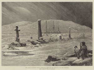 A American Franklin Search Expedition, sepulturas dos camaradas de Sir John Franklin de William Heysham Overend