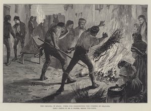 A cólera na Espanha, Incêndios para desinfetar as ruas de Granada