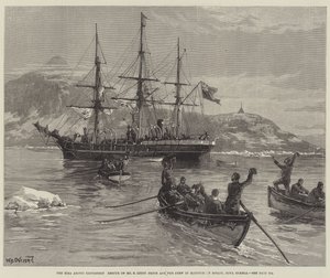 A Expedição Ártica Eira, Resgate do Sr. B Leigh Smith e a Tripulação no Estreito de Matotchkin, Nova Zembla