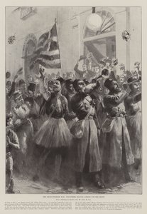 A Guerra Greco-Turca, Voluntários saindo de Atenas para a Frente