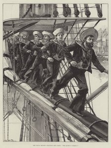A revisão naval, equipando os jardas, a vinda da rainha!