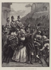A primeira visita da rainha à Escócia, Edimburgo, 3 de setembro de 1842