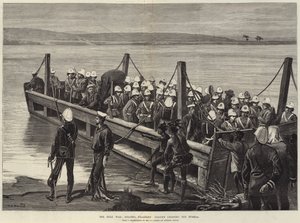 A Guerra Zulu, a Coluna do Coronel Pearson cruzando o Tugela
