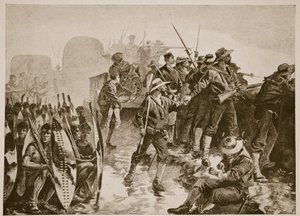 A Guerra Zulu: Defendendo um Laager contra um ataque Zulu