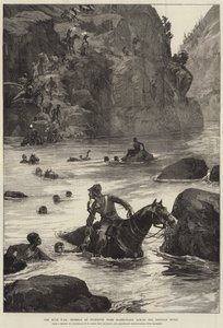 A Guerra Zulu, Retiro dos Fugitivos de Isanhlwana através do Rio Buffalo