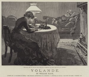 Yolande, de William Black