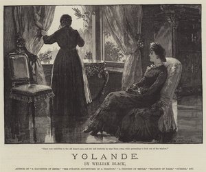 Yolande, de William Black