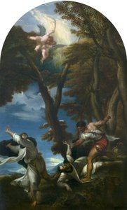 A morte de São Pedro, o Mártir, depois de Ticiano, cerca de 1826