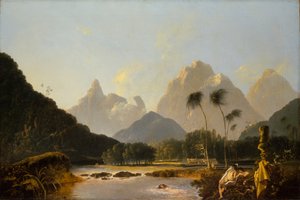 Baía de Oaitepeha, Tahiti de William Hodges