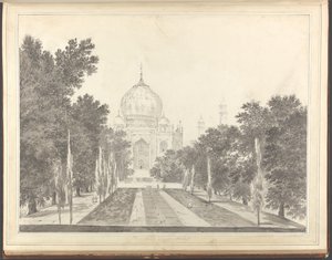 O Taj Mahal de William Hodges