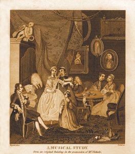 Um Estudo Musical de William Hogarth de William Hogarth