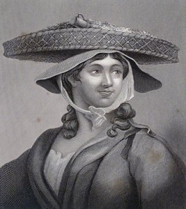 Uma rapariga camarão de William Hogarth