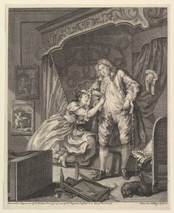 Depois de 15 de dezembro de 1736. de William Hogarth