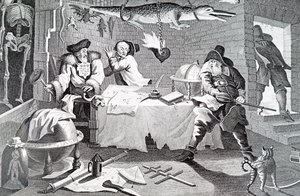 Uma cena oculta de William Hogarth