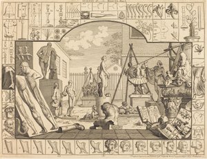 Análise de Beleza: pl.1 de William Hogarth