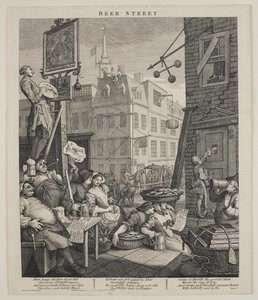 Beer Street de William Hogarth