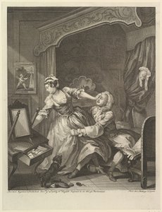 Antes de 15 de dezembro de 1736. de William Hogarth