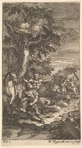 Cassandra, Frontispiece, vol. 1, 1725. de William Hogarth