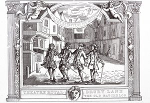 Comédia com o médico simulado em benefício do autor da farsa de William Hogarth