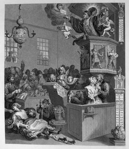 Credulidade, Superstição e Fanatismo de William Hogarth