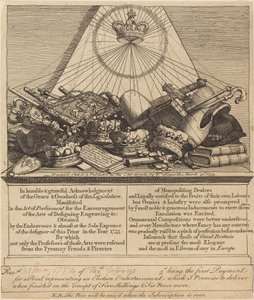 Coroas, Mitras, Maças, Etc. de William Hogarth