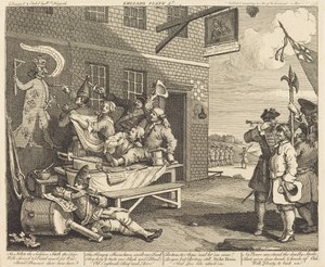 Inglaterra de William Hogarth