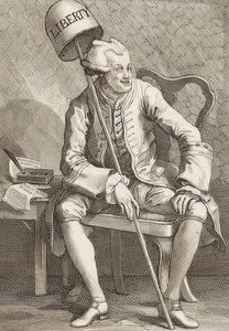 John Wilkes Esq. 1763 de William Hogarth