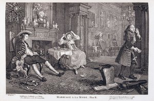 Casamento à la Mode de William Hogarth