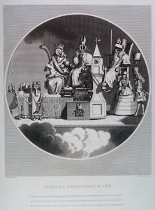 Realeza, Episcopado e Direito de William Hogarth