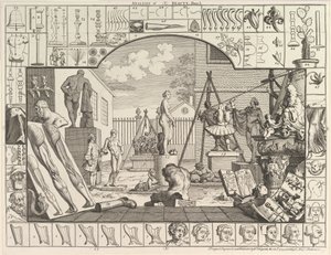 The Analysis of Beauty, Placa 1, 5 de março de 1753. de William Hogarth