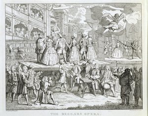 A Ópera do Mendigo, gravada por Thomas Cook (1744-1818)