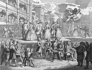 O cobre das Óperas do Mendigo de William Hogarth
