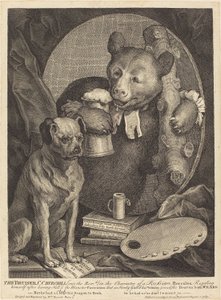 The Bruiser de William Hogarth