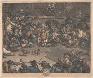 Royal Sport, Bilhete de Fosso de William Hogarth