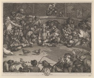 O Cockpit de William Hogarth