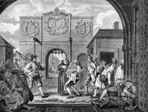 The Gates of Calais, de William Hogarth de William Hogarth
