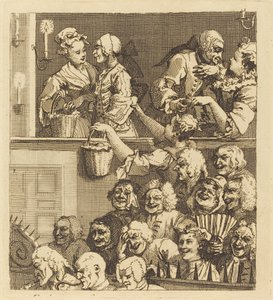 O público risonho de William Hogarth