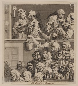 O público risonho de William Hogarth