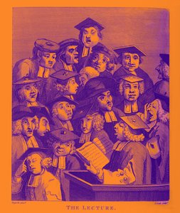 A palestra de William Hogarth de William Hogarth
