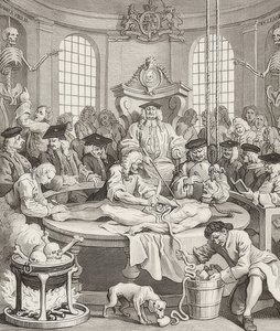 A recompensa da crueldade. De: Os quatro estágios da crueldade - Os quatro estágios da crueldade. 1751 de William Hogarth