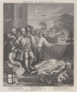 O terceiro estádio da crueldade: a crueldade na perfeição de William Hogarth