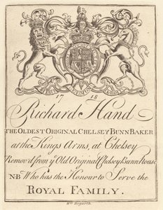 Ficha comercial para: Richard Hand, The Oldest Original Chelsey Bunn Baker at the King