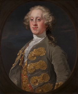 William Cavendish, Marquês de Hartington, mais tarde quarto Duque de Devonshire de William Hogarth