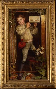 Mestre Hilary - O Marcador, 1886 de William Holman Hunt